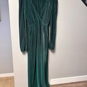 Baltic Born Teal Long Sleeve Dress